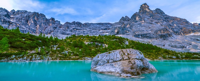 Dolomity Jezero Lago De Sopapiss 1