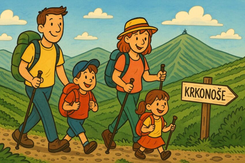 Krkonoše rodina opt