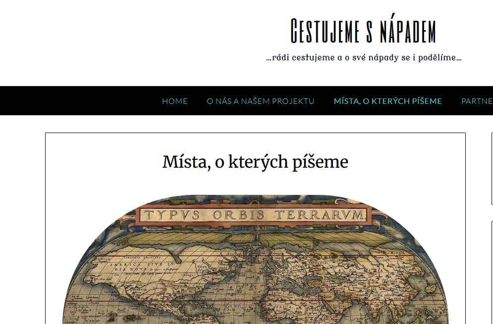 Místa, o kterých píšeme
